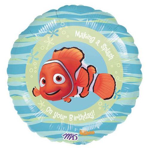 Finding Nemo Party Supplies: 18 inch Mylar Balloon.