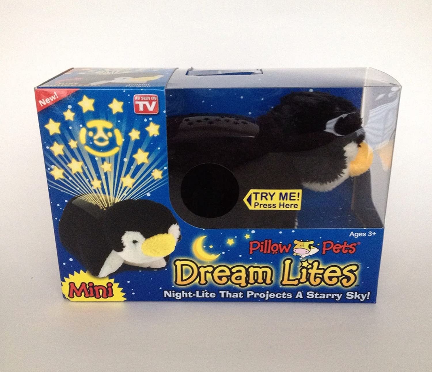 Idea Village Pillow Pets Dream Lites Mini - Playful Penguin – Realmdrop ...