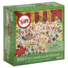 Load image into Gallery viewer, I SPY Green Monster 100 Piece Lenticular Puzzle 9&quot; x 12&quot;
