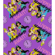 Load image into Gallery viewer, Disney Princess Adventures Await 1.5 Yard Precut Fleece Fabric
