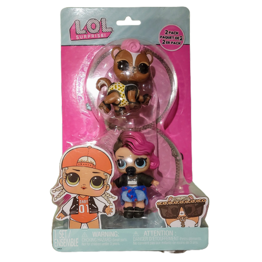 L. O. L. Surprise Lil Sis and Pet - 2 Pack - Dolls Vary