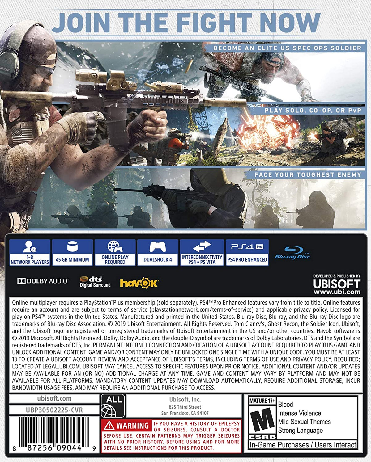 Tom Clancy's Ghost Recon Breakpoint - PS4 - Realmdrop Shop