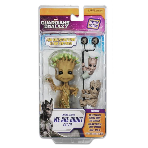 Guardians of the Galaxy - Groot Body Knocker & Scaler with Earbuds Set