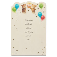 Load image into Gallery viewer, American Greetings Bears Birthday Card with Glitter

