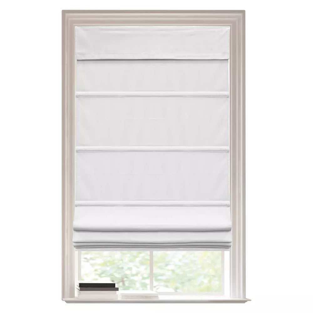Blackout Cordless Roman Window Shade Gray 64 Inches (L), 32 Inches (W) - Lumi Home Furnishings