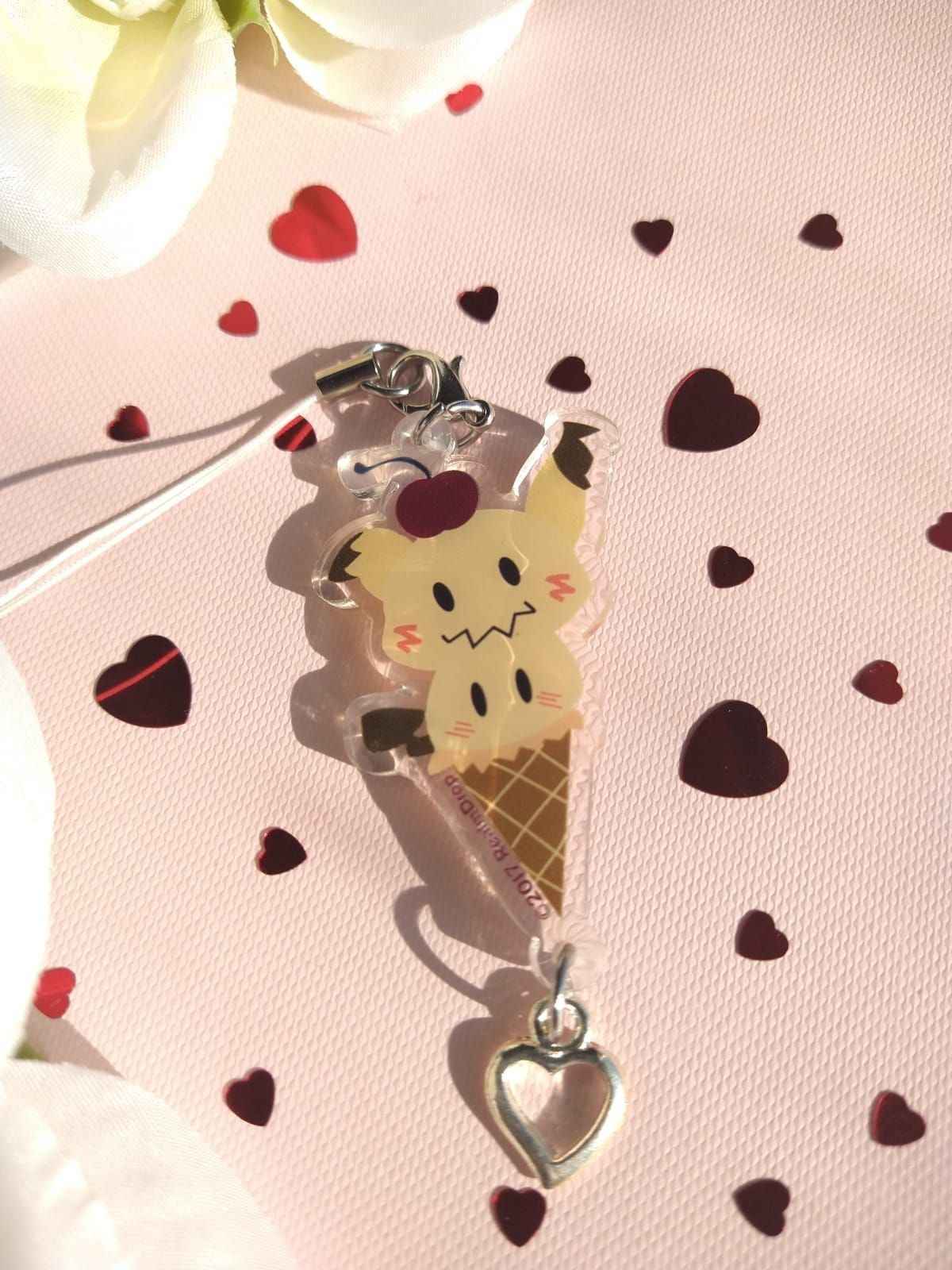 Pokemon Keychain Mimikyu Sundaes