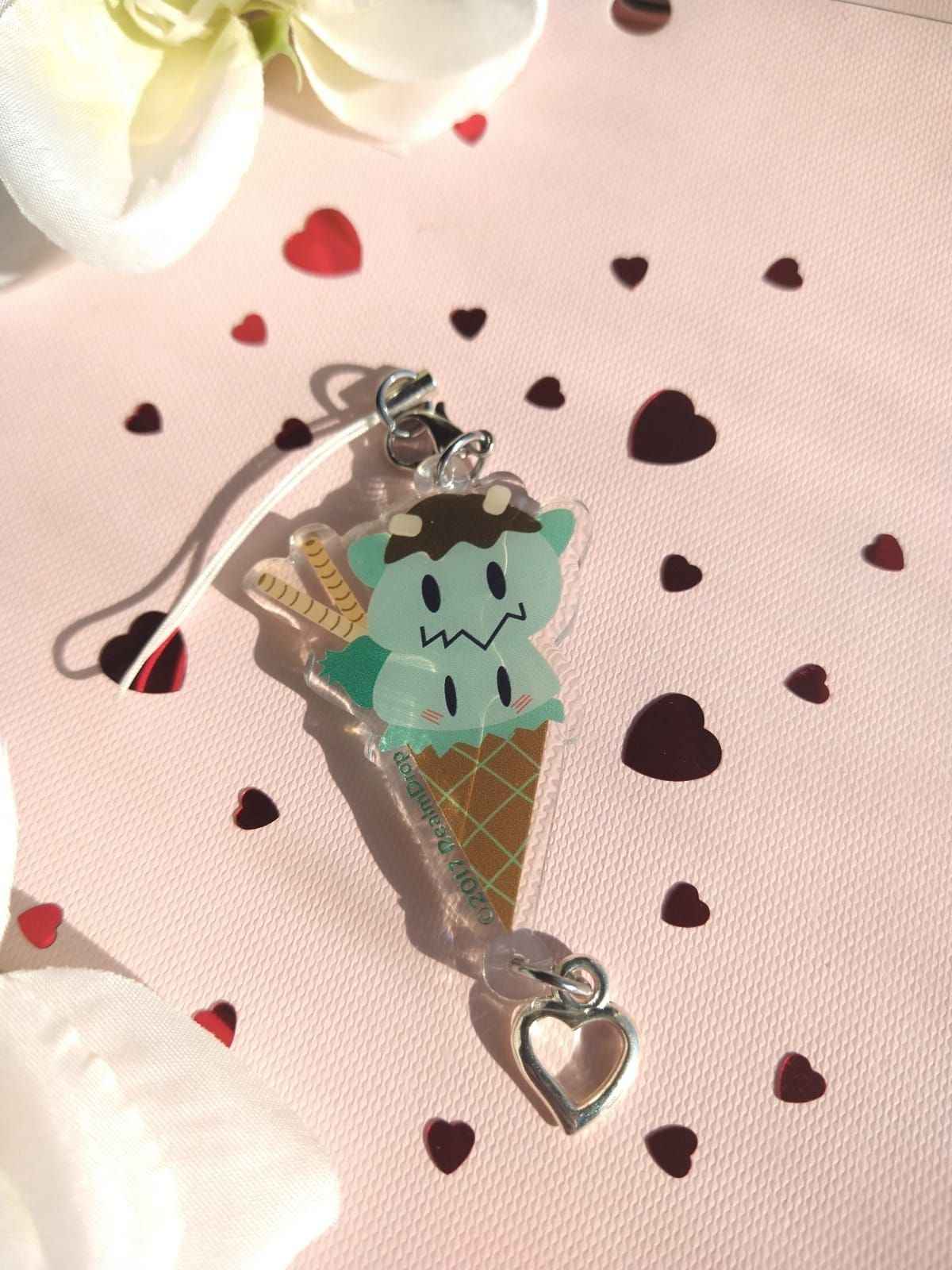 Pokemon Keychain Mimikyu Sundaes