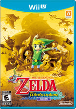 Load image into Gallery viewer, The Legend of Zelda Wind Waker HD - Wii U Gold Foil Edition (US Version)
