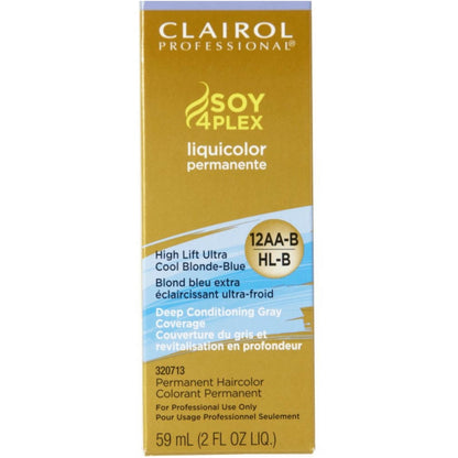 B/HL-B High Lift Ultra Cool Blonde Blue LiquiColor Permanent Hair Color, 2 oz