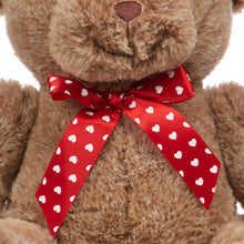 Load image into Gallery viewer, Way To Celebrate Valentine&#39;s Day Plush, Teddy Bear, Brown
