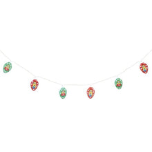 Load image into Gallery viewer, Universal String Lights 7-Count 2.9-ft White LED Battery-Operated Indoor Christmas String Lights
