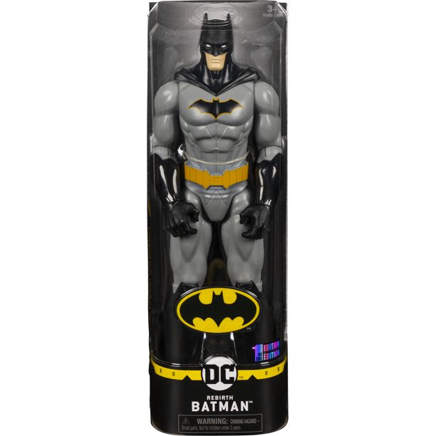 Batman 12-inch Rebirth Batman Action Figure, Kids Toys for Boys Aged 3 and up