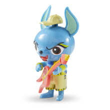 Load image into Gallery viewer, Rainbow Butterfly Unicorn Kitty Miguel with Guitar Figure Set
