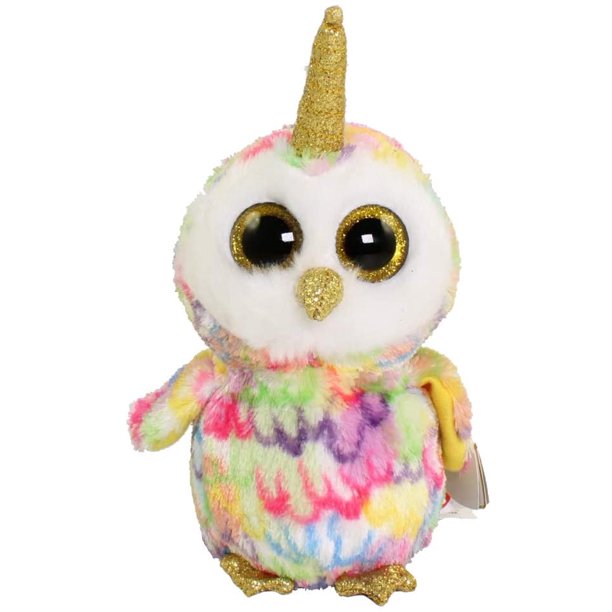 TY Beanie Boos - ENCHANTED the UniOwl (Regular Size - 6 inch)