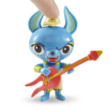 Load image into Gallery viewer, Rainbow Butterfly Unicorn Kitty Miguel with Guitar Figure Set
