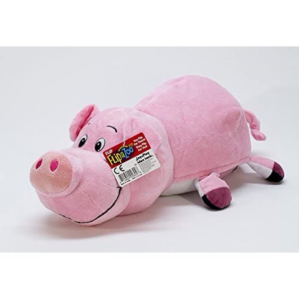 FlipaZoo Pig to Cow – 16 Inch Transforming 2-in-1 Plush