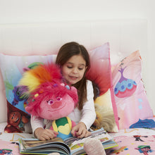 Load image into Gallery viewer, Trolls Kids Poppy Bedding Plush Cuddle and Decorative Pillow Buddy, Pink, DreamWorks
