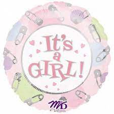 Amscan International It's A Girl Dots And Pins