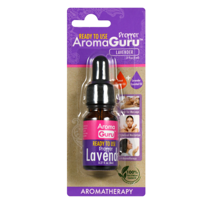 Aroma Guru Scented Aromatherapy Droppers, 0.27 fl.oz. Bottles