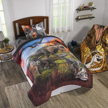 Load image into Gallery viewer, Jurassic World Kids Blanket, Plush Microfiber, Twin/Full Size
