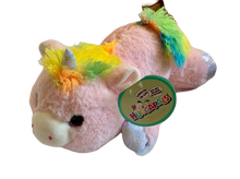 Load image into Gallery viewer, HUGGAPALS - Pink Unicorn w/Sparkle Eyes - 14&quot; - Zoe
