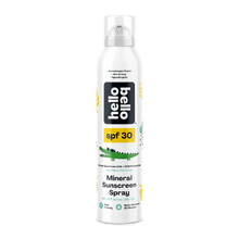 Load image into Gallery viewer, Hello Bello Mineral SPF 30 Sunscreen Spray with Zinc I Reef Friendly and Water Resistant I 5 Fl Oz
