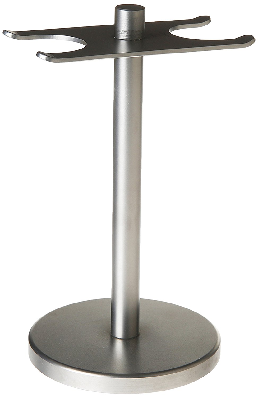 Merkur-Razor Stand Empty R Sat for Brush and Razor, Large Opening 499506, UPC: 4045284009826