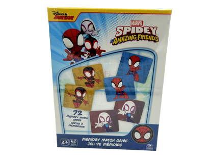 Spidey Amazing Friends Memory Match Game by Cardinal 72 Cards