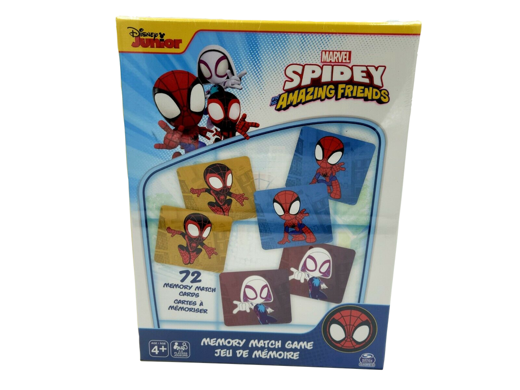 Spidey Amazing Friends Memory Match Game by Cardinal 72 Cards