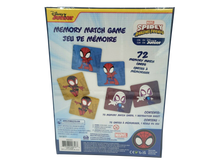 Load image into Gallery viewer, Spidey Amazing Friends Memory Match Game by Cardinal 72 Cards
