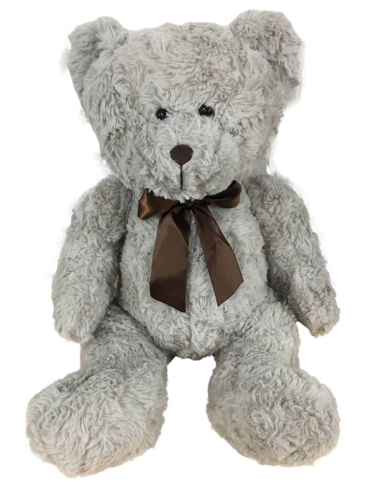 Hug Me Large Gray Super Soft Teddy Bear Stuffed Animal 19" Classic Plush Pal