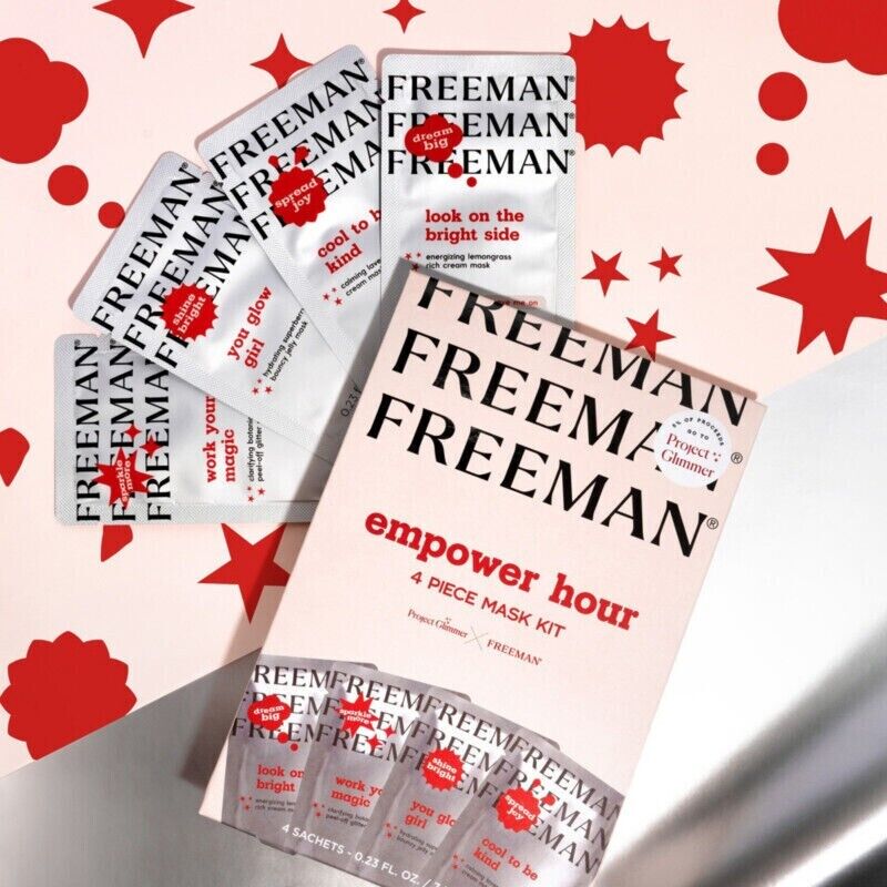 Freeman X Project Glimmer Empower Hour 4 Piece Mask Kit