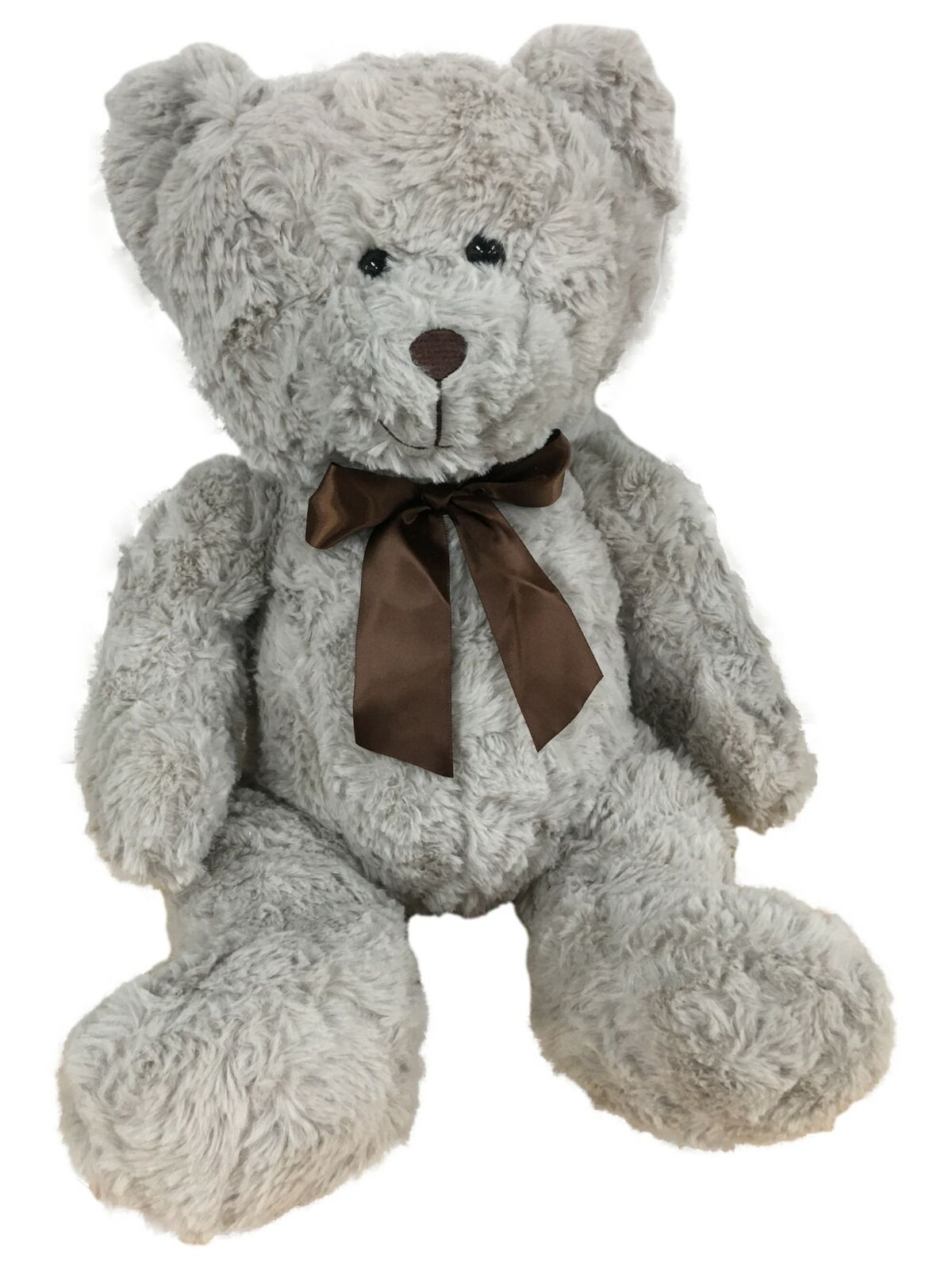 Hug Me Large Gray Super Soft Teddy Bear Stuffed Animal 19" Classic Plush Pal