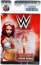 Load image into Gallery viewer, WWE Nano MetalFigs W17 Sasha Banks 2&quot; Inch Figure Bust Diecast Metal Jada Toys
