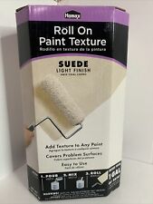 HOMAX Paint Texture Additive SUEDE Light Finish - Mix In 1 Gallon - Roll On