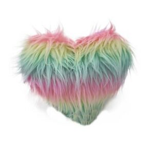 Way To Celebrate Valentine's Day Plush, Heart, Rainbow
