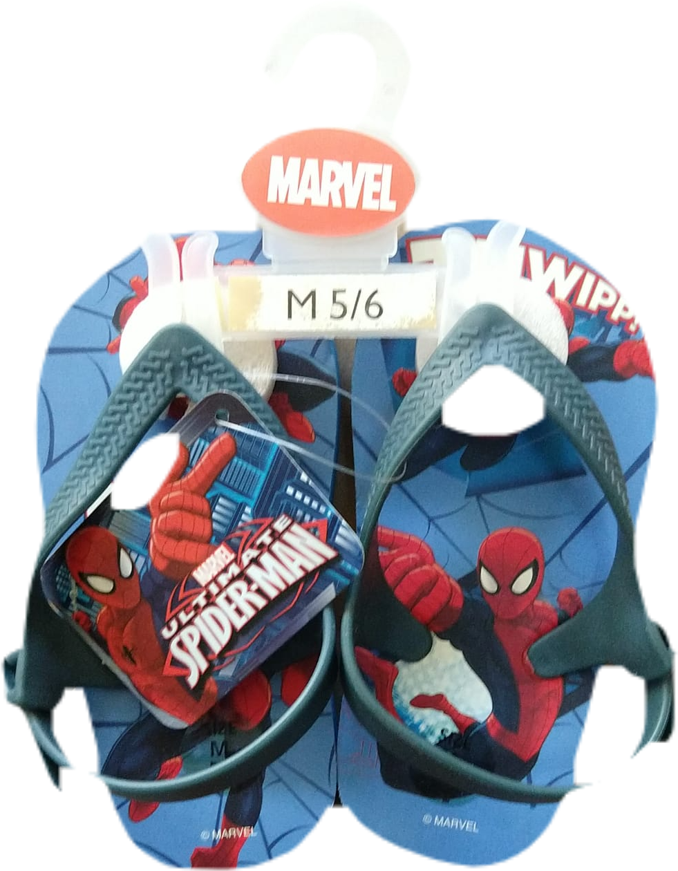 Toddler Ultimate Spider-man Flip Flops Sandals