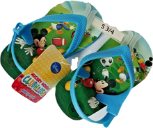 Load image into Gallery viewer, Disney Jr. Mickey Mouse Sports Kids Flip Flops  Donald Goofy
