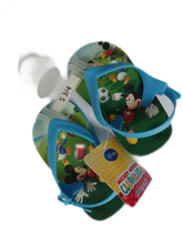 Load image into Gallery viewer, Disney Jr. Mickey Mouse Sports Kids Flip Flops  Donald Goofy
