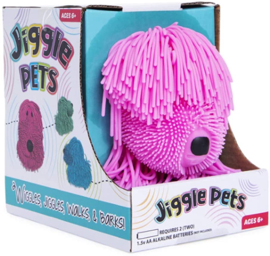 Tech2Go Jiggle Pet- Wiggles, Jiggles, Barking, Walking, Talking - Realmdrop Shop