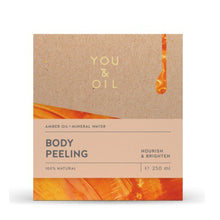 Load image into Gallery viewer, You &amp; Oil Body Peeling Amber Oil + Mineral Water
